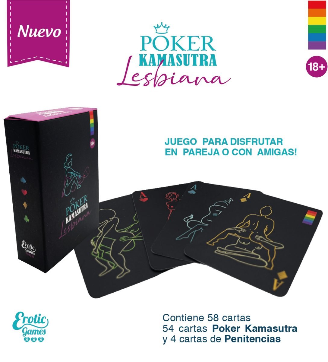 Juego Cartas Poker Hetero