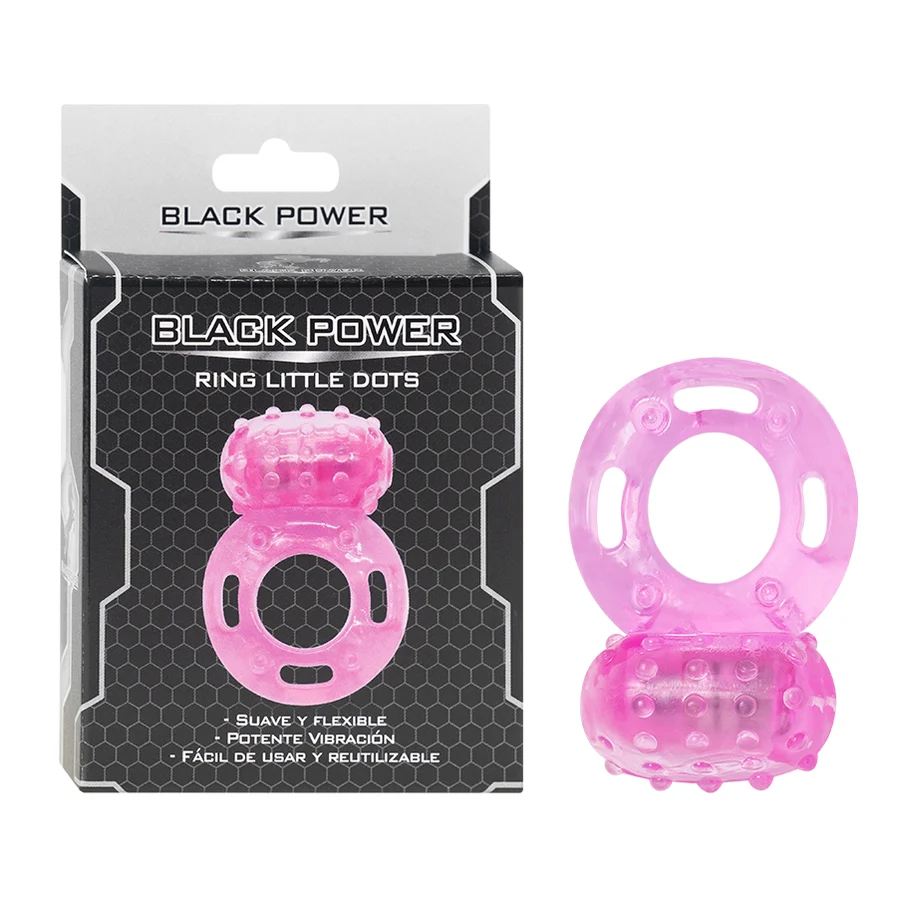 Black Power Anillo Vibrador Basico